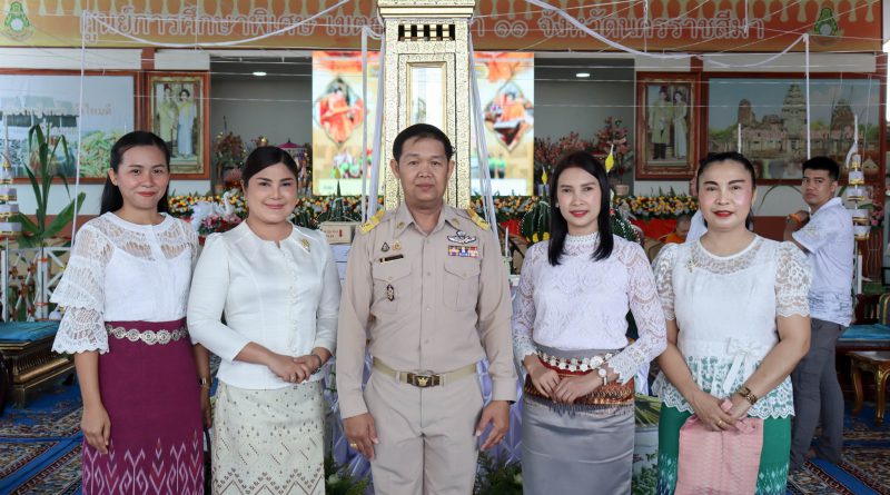 สกร.ประจำจังหวัดนครราชสีมา ร่วมพิธีอธิฐานจิตเหรียญวัตถุมงคลรุ่น “รวยพิเศษ” และร่วมเป็นเจ้าภาพผ้าป่าเพื่อการศึกษา “สร้างความตระหนักรู้ สู่การพัฒนาเด็กพิเศษ”