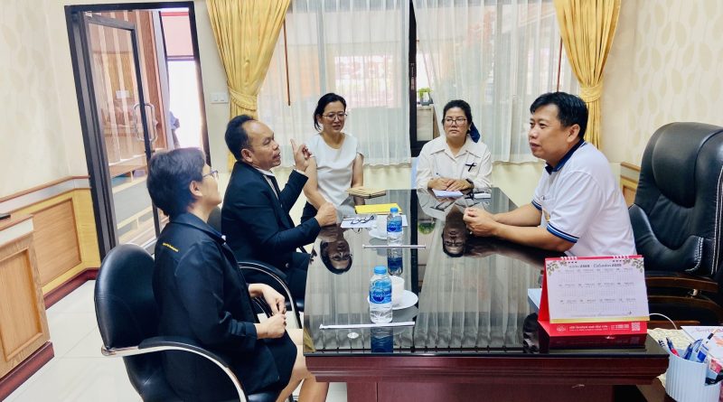 สกร.ประจำจังหวัดนครราชสีมา – สถาบันพัฒนาฝีมือแรงงาน 5 โคราชร่วมประสานความร่วมมือยกระดับทักษะอาชีพและพัฒนาระบบคลังหน่วยกิตแก่เยาวชน