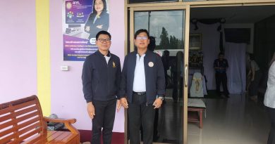 สกร.ประจำจังหวัดนครราชสีมา นิเทศตรวจเยี่ยมการดำเนินงานโครงการปรับปรุงซ่อมแซมอาคารห้องสมุดประชาชน สกร.ระดับอำเภอประทาย