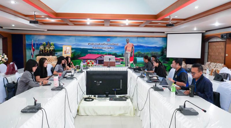 สกร.ประจำจังหวัดนครราชสีมา ประชุมเชิงปฏิบัติการการผลิตและจัดทำสื่อดิจิทัลด้านอาชีพ สกร. ของสำนักงานส่งเสริมการเรียนรู้ประจำจังหวัดนครราชสีมา
